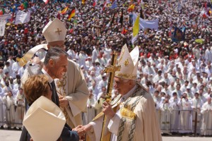 Cerimónias presididas pelo Papa Bento XVI em Fátima a 13 de Maio de 2010