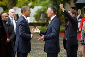 isita de trabalho do Presidente dos Estados Unidos da América, Barack Obama. Palácio de Belém, 19 de Novembro de 2010